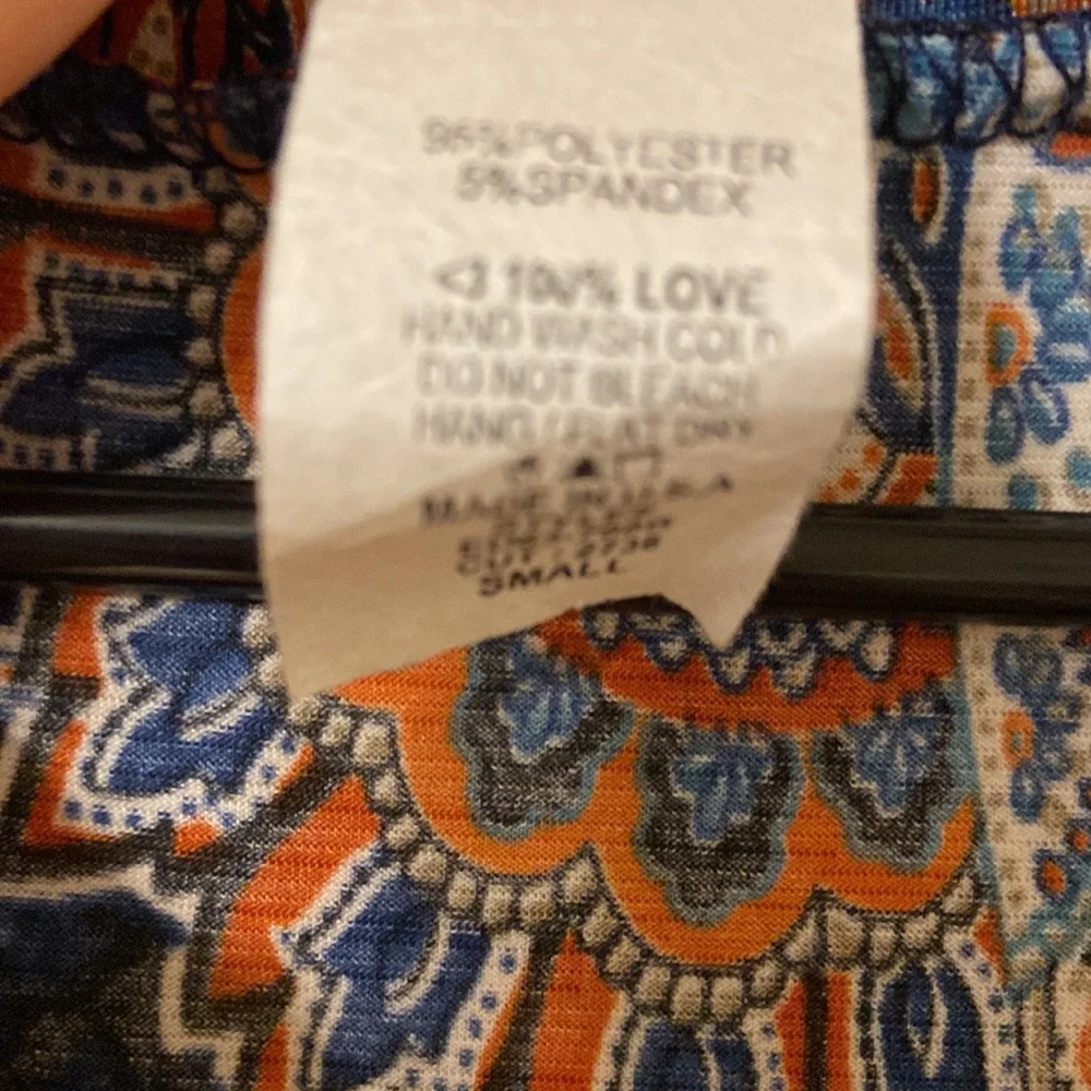 Sew in Love V-neck Paisley Dress Small - Picture 5 of 12